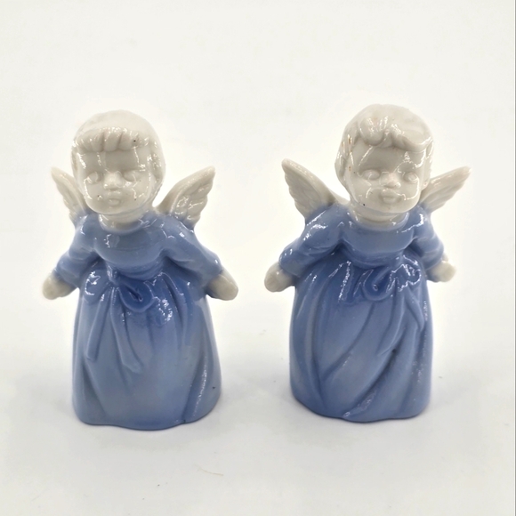Enesco Other - Vintage Enesco Porcelain Kissing Angel Kids